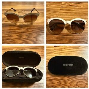 Tom Ford Women's Sunglasses with Gold Frame